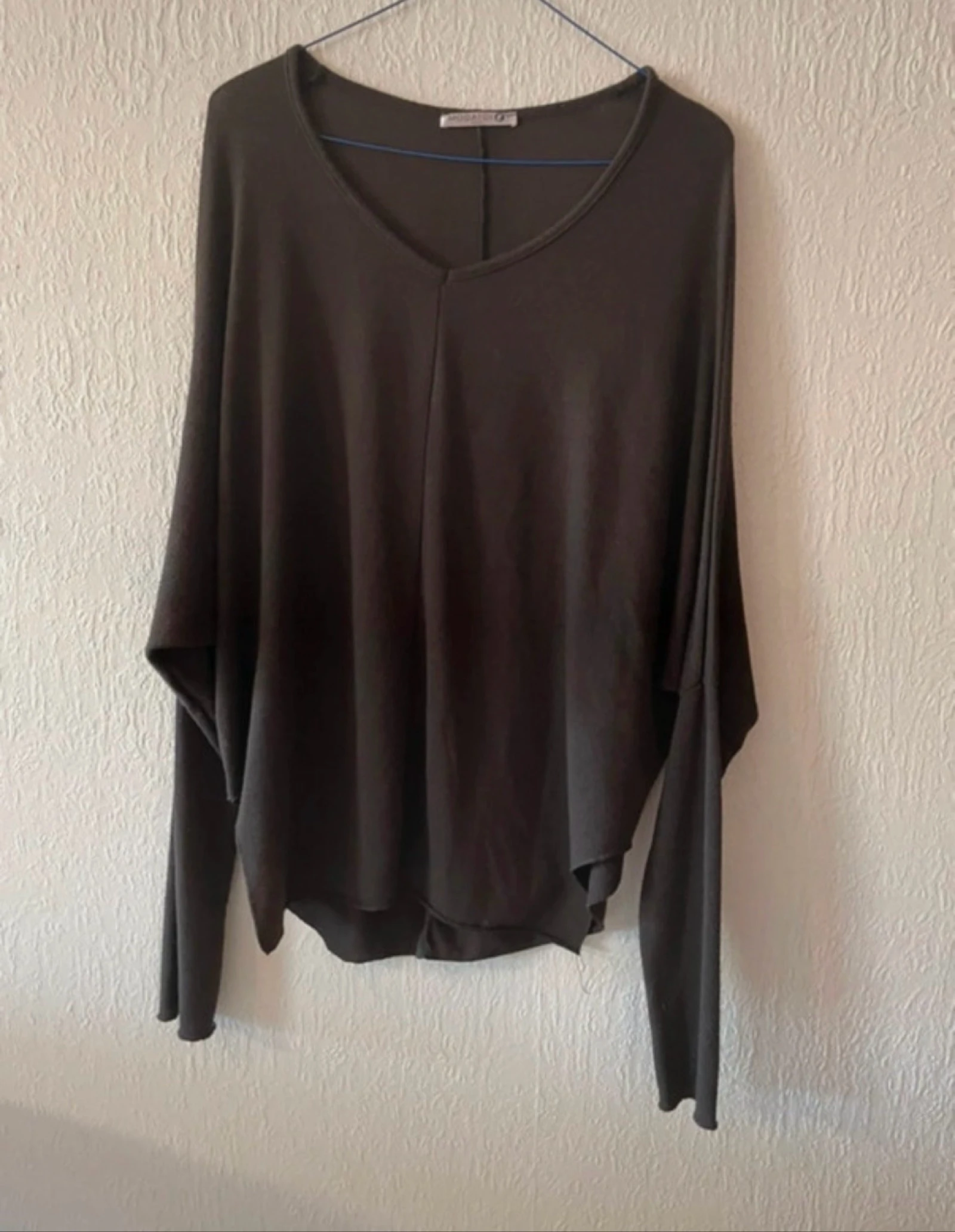 pull fin manche chauve souris